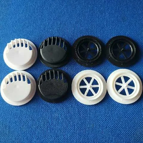 Komponen plastik respirator